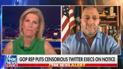 Laura Ingraham and Clay Higgins