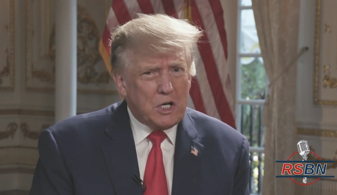 WATCH: Trump Defends Vladimir Putin as Being 'Forced' to Invace Ukraine by Comments Made by Biden