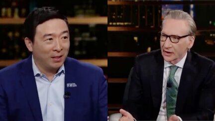 Bill Maher Torpedoes Andrew Yang's 3rd Party Right To His Face