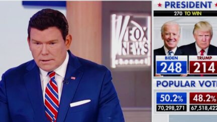 Bret Baier Texted Anti-Trump Pals White-Knuckling It During Election Coverage In New Texts 'I'm Thinking He Is Going To Win'