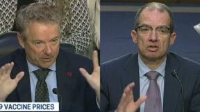 Rand Paul vs Moderna CEO