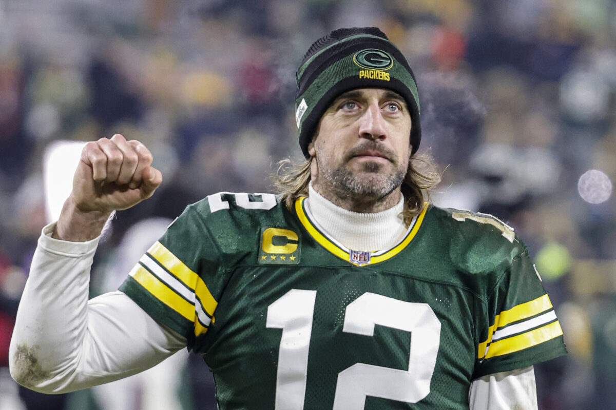 Aaron Rodgers introduced as New York Jets quarterback: 'This is a