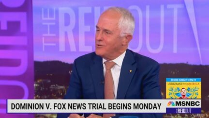 Malcolm Turnbull on MSNBC