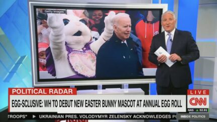 John King on a very important report about the White House Easter Bunny