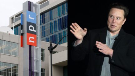 NPR and Elon Musk of Twitter