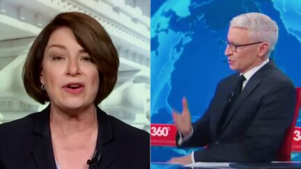 WATCH CNN's Anderson Cooper and Sen. Amy Klobuchar Rip Trump-Appointed Judges Amid Abortion Pill Fight