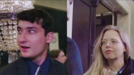 WATCH Stunning Moment 'Incendiary Device' Goes Off As CNN's Elle Reeve Confronts GOP Student Over Anti-Trans Speaker