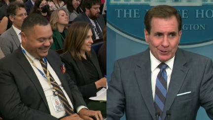 Reporter Draws Laugh At Briefing Asking About Russian Spox's Drone Attack 'Lie' 'Why Would He Lie About That'