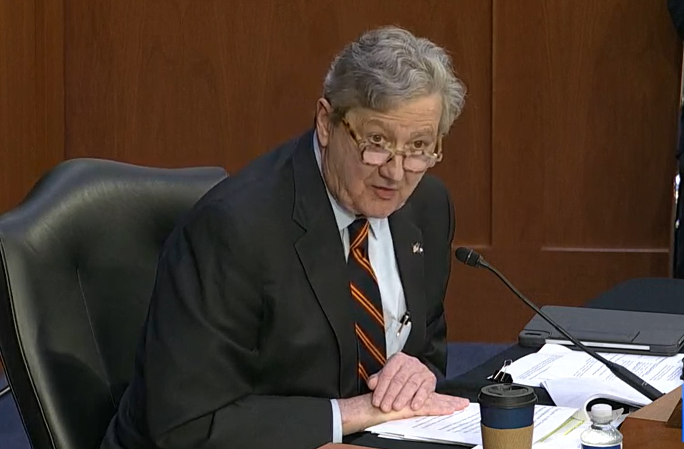 ‘Are You Going To Call Me A Sick F**k?!’ Sen. John Kennedy Presses Climate Professor Over Tweet Attacking Joe Manchin