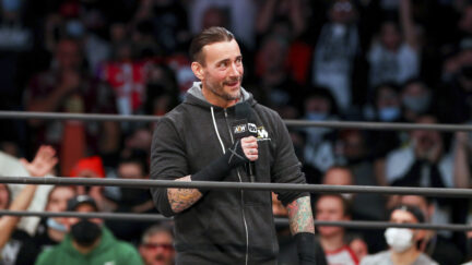 CM Punk in the ring at AEW Dynamite