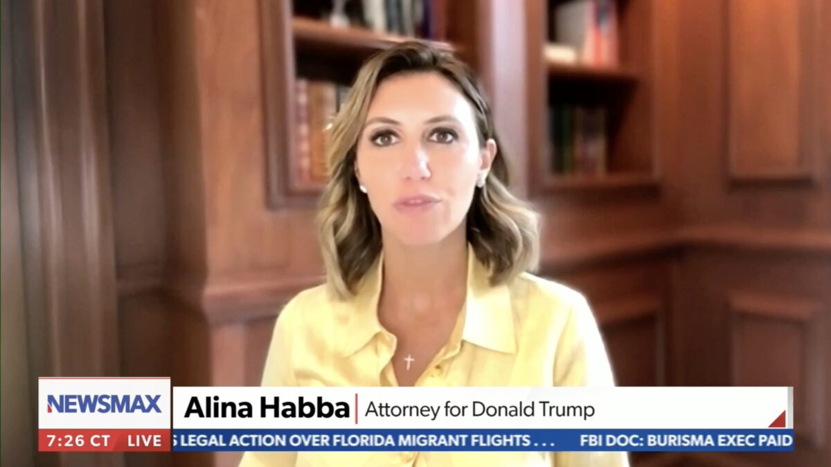 Alina Habba Moved Off of Trump's Legal Defense Team