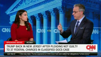 Jake Tapper Draws Laugh From AOC As He Blows Through 39-Second Fact Check of 8 Trump Lies