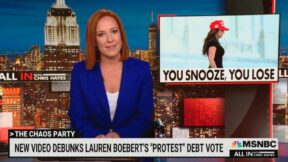 Jen Psaki pokes fun at Lauren Boebert