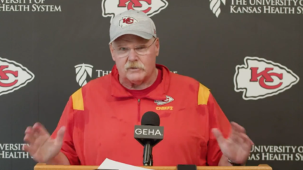 Andy Reid raves about food served at White House