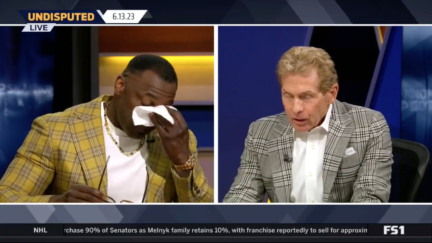 Shannon Sharpe says goodbye to FS1's Undisputed