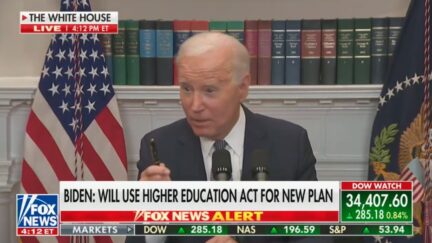 Joe Biden student loan presser