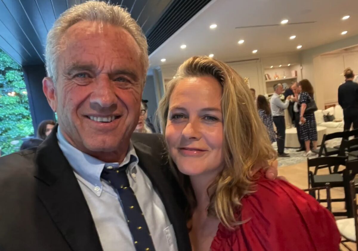 Robert F. Kennedy Jr with Alicia Silverstone