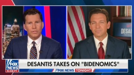 Will Cain and Ron DeSantis