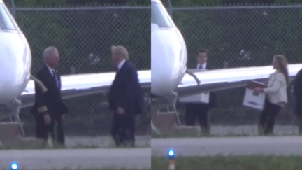 Trump Boards Plane Being Loaded With Parade of Comically Heavy File Boxes – 3 DAYS After Feds Asked About Missing Docs