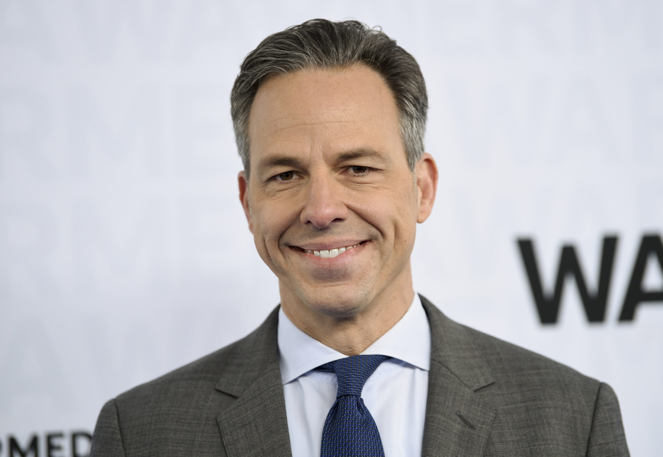 CNN news anchor Jake Tapper attends the WarnerMedia Upfront at Madison Square Garden on Wednesday, May 15, 2019, in New York.