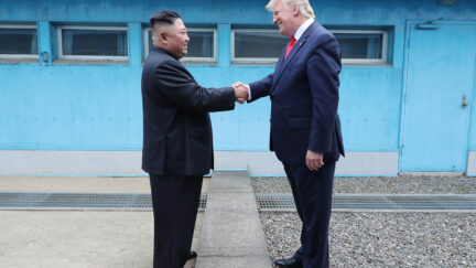 Donald Trump and Kim Jong-un