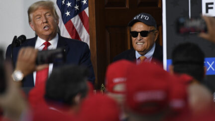 Donald Trump and Rudy Giuliani