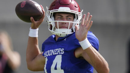 University of Oklahoma quarterback General Booty