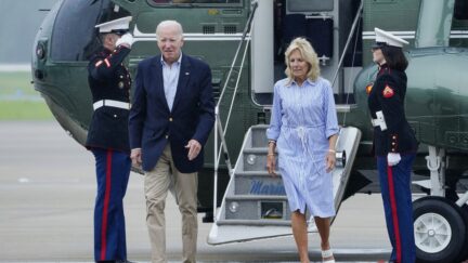 President Joe Biden and first lady Jill Biden