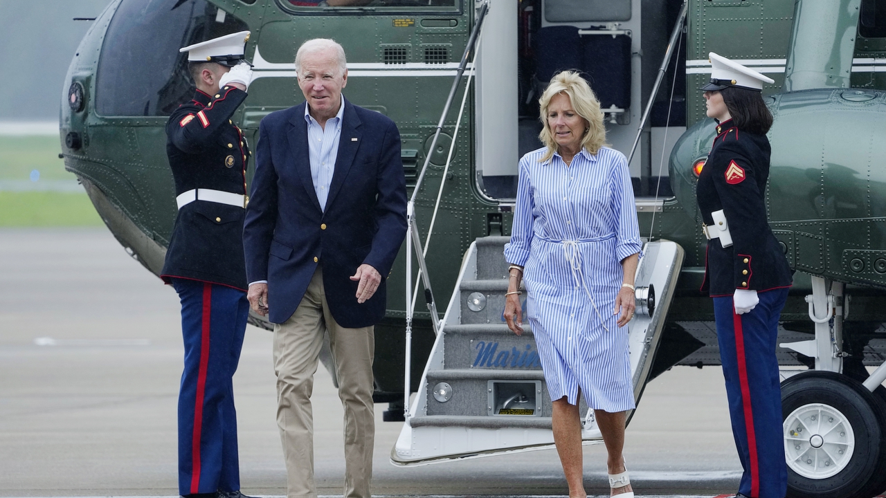 President Joe Biden and first lady Jill Biden