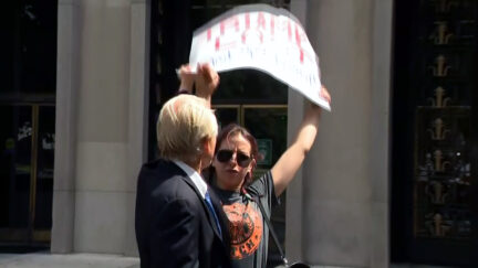 Navarro Protester
