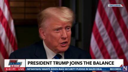 Donald Trump on Newsmax