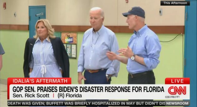 ‘The President Did a Great Job’: GOP Senator Rick Scott Heaps Praise on Biden While His Florida Frenemy DeSantis Draws Heat for Biden Snub (mediaite.com)