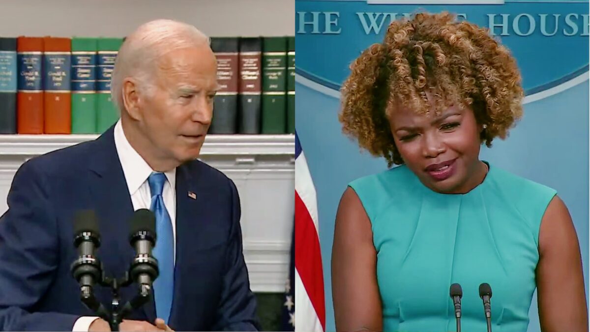 Biden Alum Karine Jean-Pierre Leaves the Democratic Party