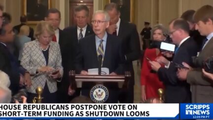 Mitch McConnell at the Capitol