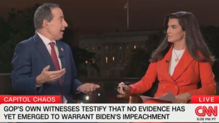 Jamie Raskin and Kaitlan Collins