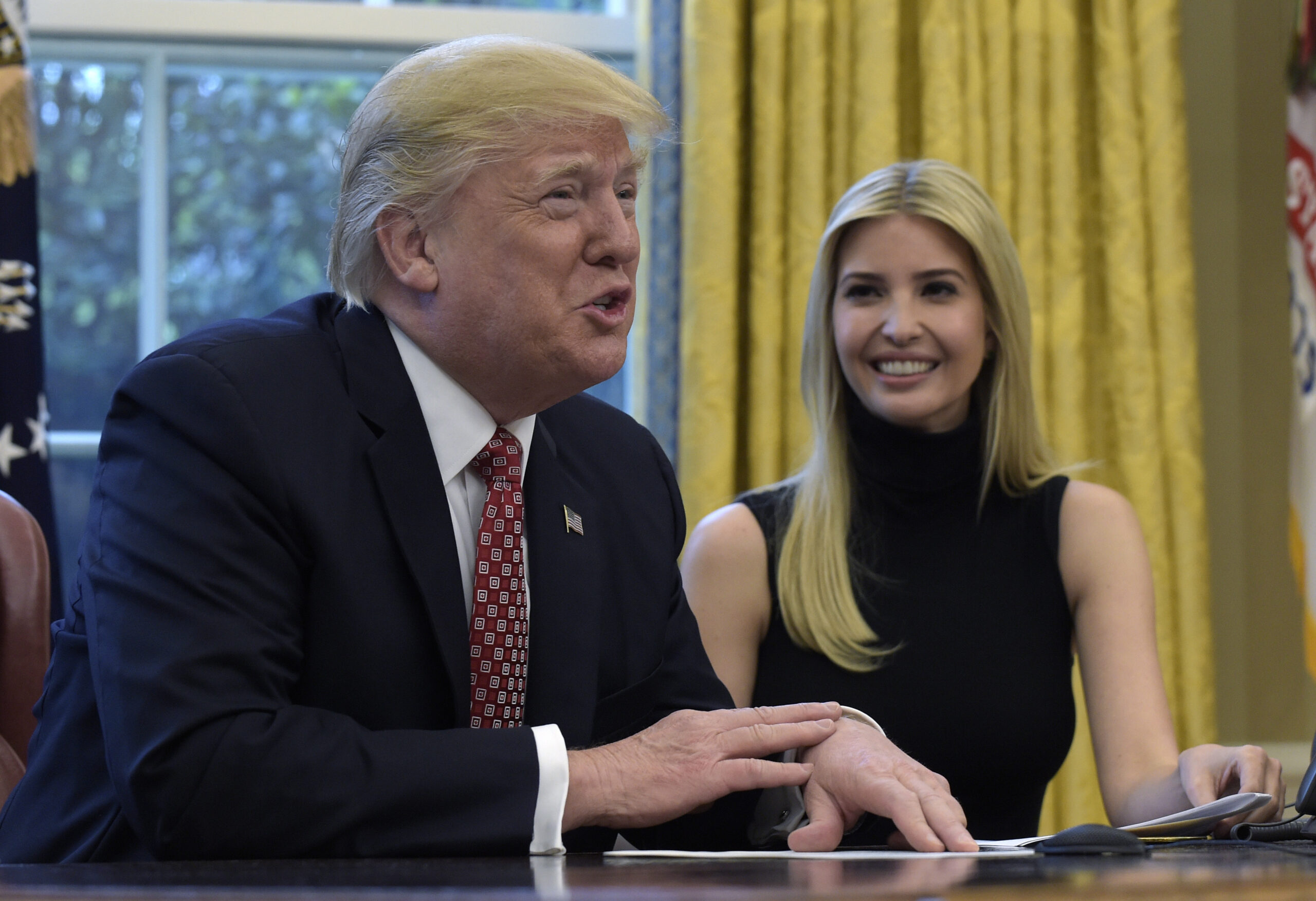 Donald Trump and Ivanka Trump