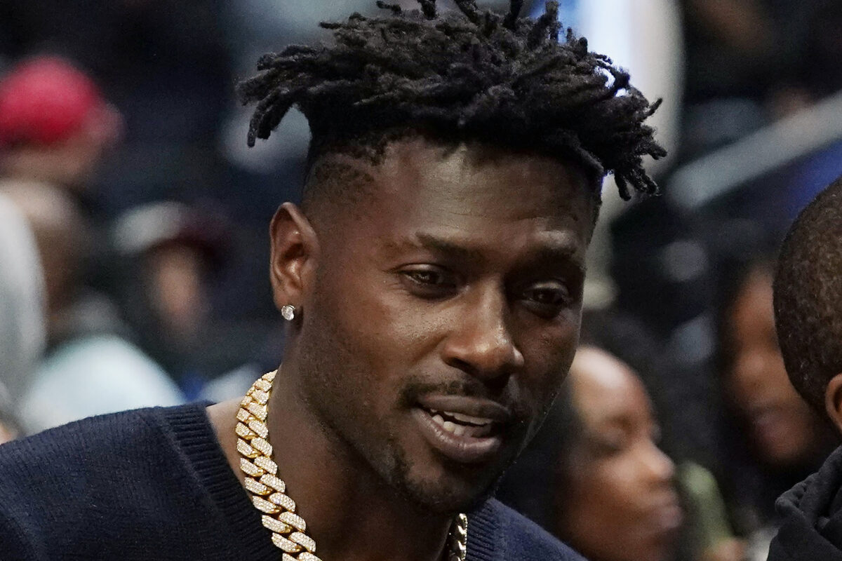 Ex-NFL Star Antonio Brown Shades Aaron Rodgers Following Report That He’s Allegedly a Sandy Hook Denier