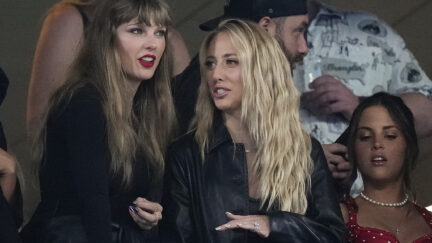 Taylor Swift and Brittany Mahomes