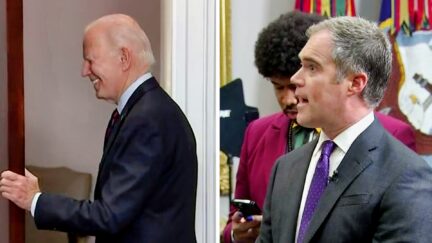 Biden Busts Out Laughing After Speech When NBC Reporter Asks Advice For NEXT Republican Speaker