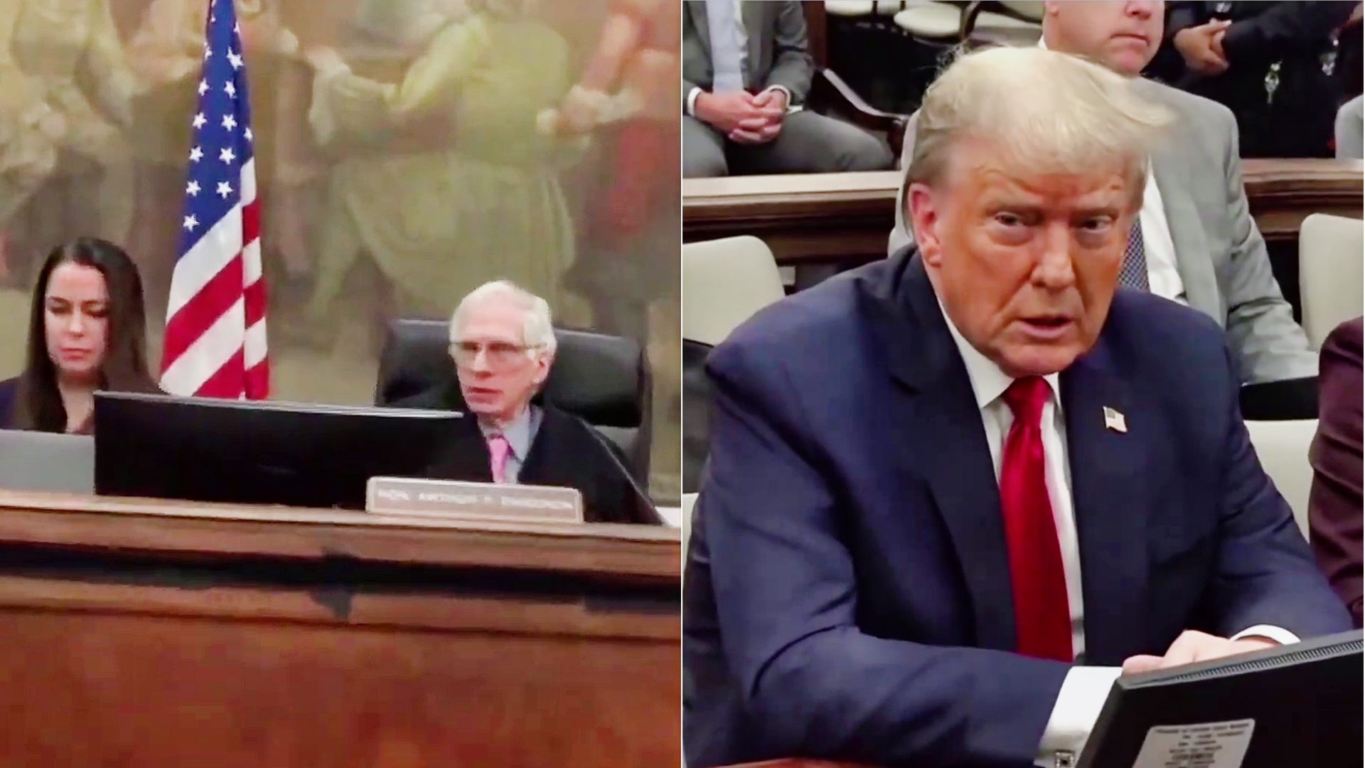 Judge Demands Trump Lawyer Explain Why He Should Not 'Imprison Him' Over Attack on Staffer After Gag Order