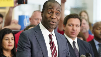 Dr. Joseph Ladapo with Gov. Ron DeSantis
