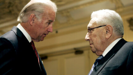 Biden and Kissinger