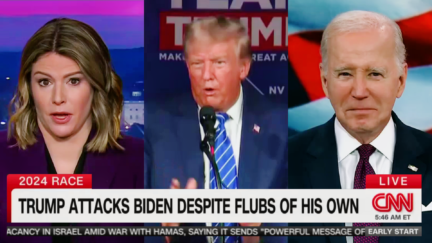 CNN Anchor Says Trump 'Should Think Twice' About Mocking Biden After Recent Gaffes — But Claims Trump 'Presents' Less Old