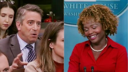 'I Might Regret It, But Go Ahead!' Jean-Pierre Laughs When Newsmax Reporter Thanks Her For Calling On Him At Briefing