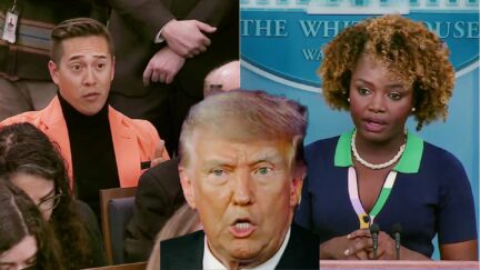 Reporter at Briefing Asks If Dumping Trump Off Ballot For Insurrection Will 'Embolden' Supporters