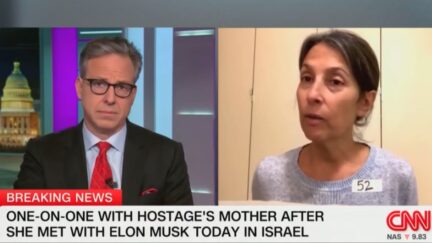 Jake Tapper and Rachel Goldberg