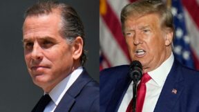 Hunter Biden and Donald Trump