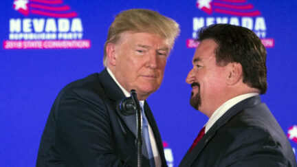 Donald Trump and Michael McDonald