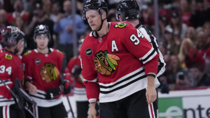 Chicago Blackhawks winger Corey Perry