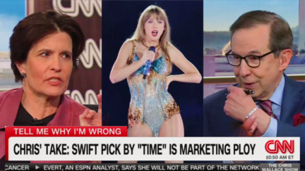 CNN's Chris Wallace Slams Taylor Swift Person of the Year Cover — Gets Stripped of Swifty Bracelet Live On Air